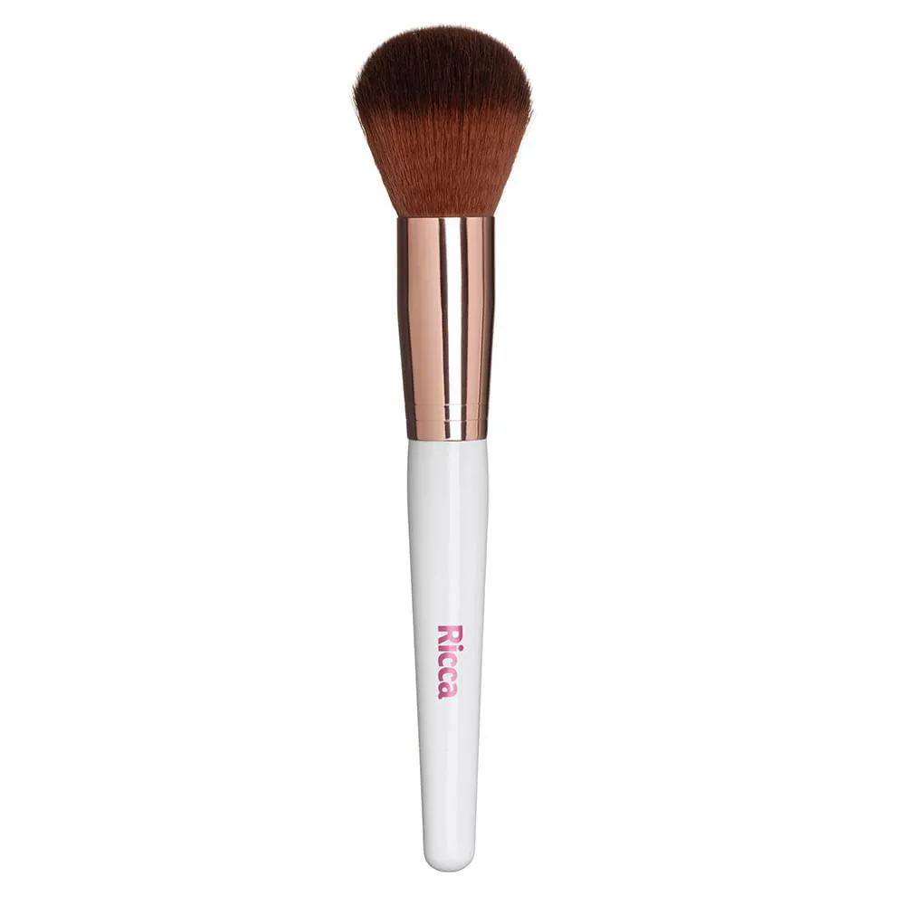 PINCEL ROSE GOLD PARA Pó RICCA