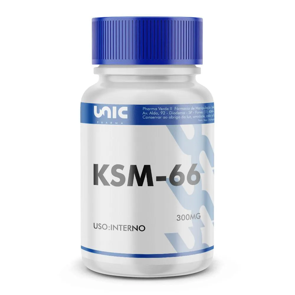 KSM-66 300MG - 90 CáPSULAS