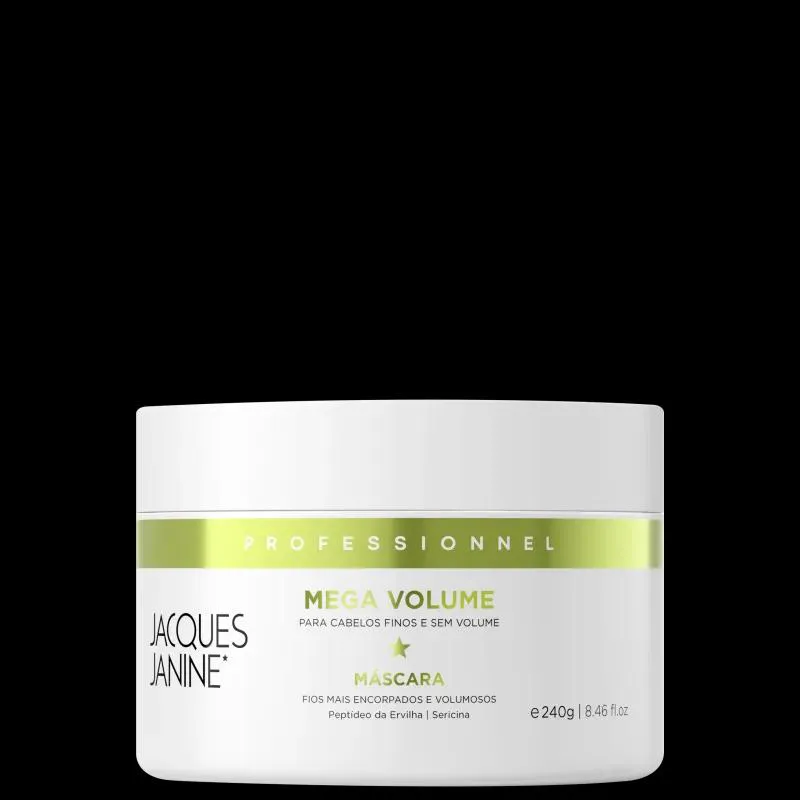 JACQUES JANINE MEGA VOLUME MáSCARA 240G