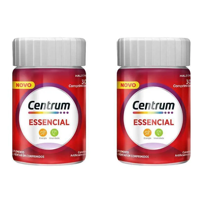 KIT 2 CENTRUM ESSENCIAL 30 COMPRIMIDOS