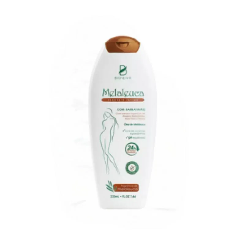 SABONETE íNTIMO BIOSEIVA  MELALEUCA COM BARBATIMãO  220ML