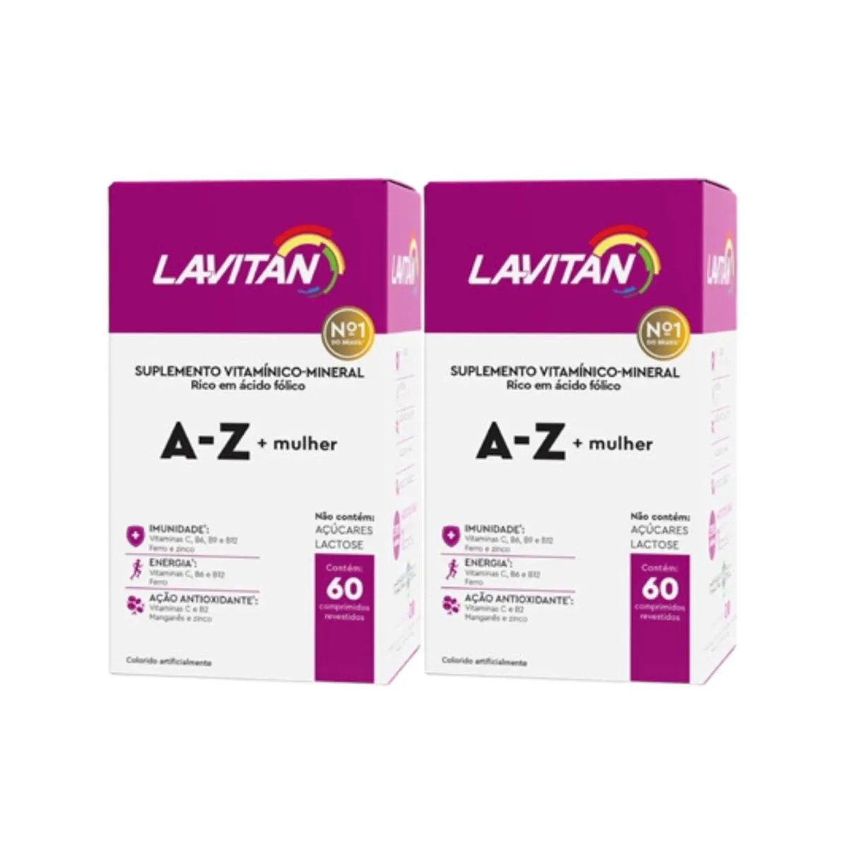 KIT C2 LAVITAN MULHER ENERGIA E SAúDE SUPLEMENTO - CIMED