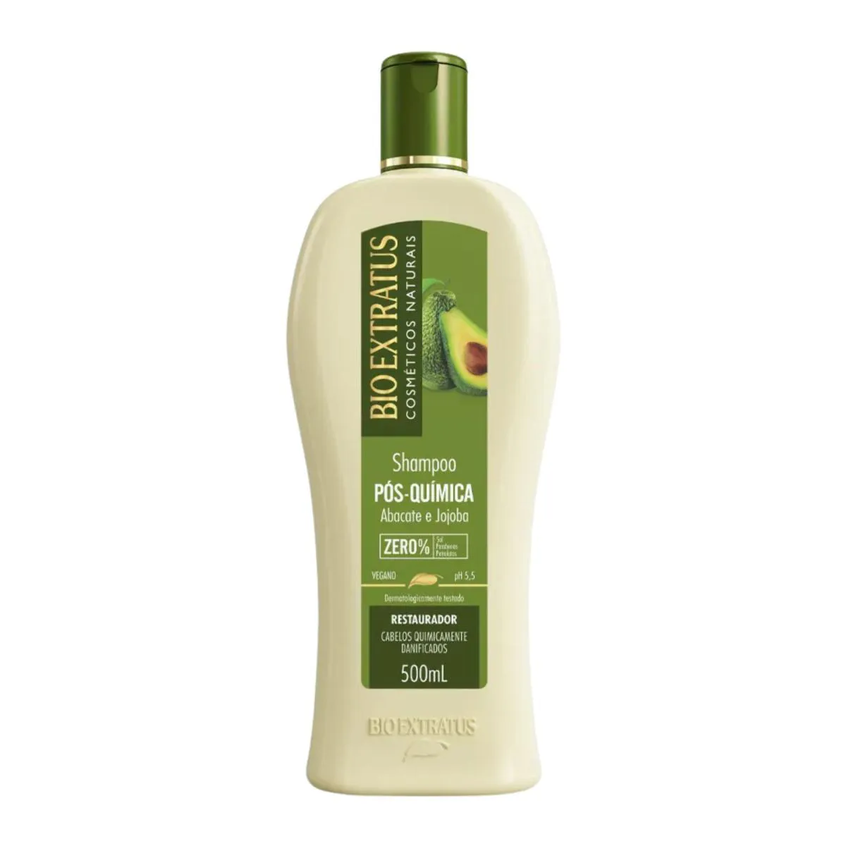 SHAMPOO PóS QUíMICA ABACATE 500ML – BIO EXTRATUS