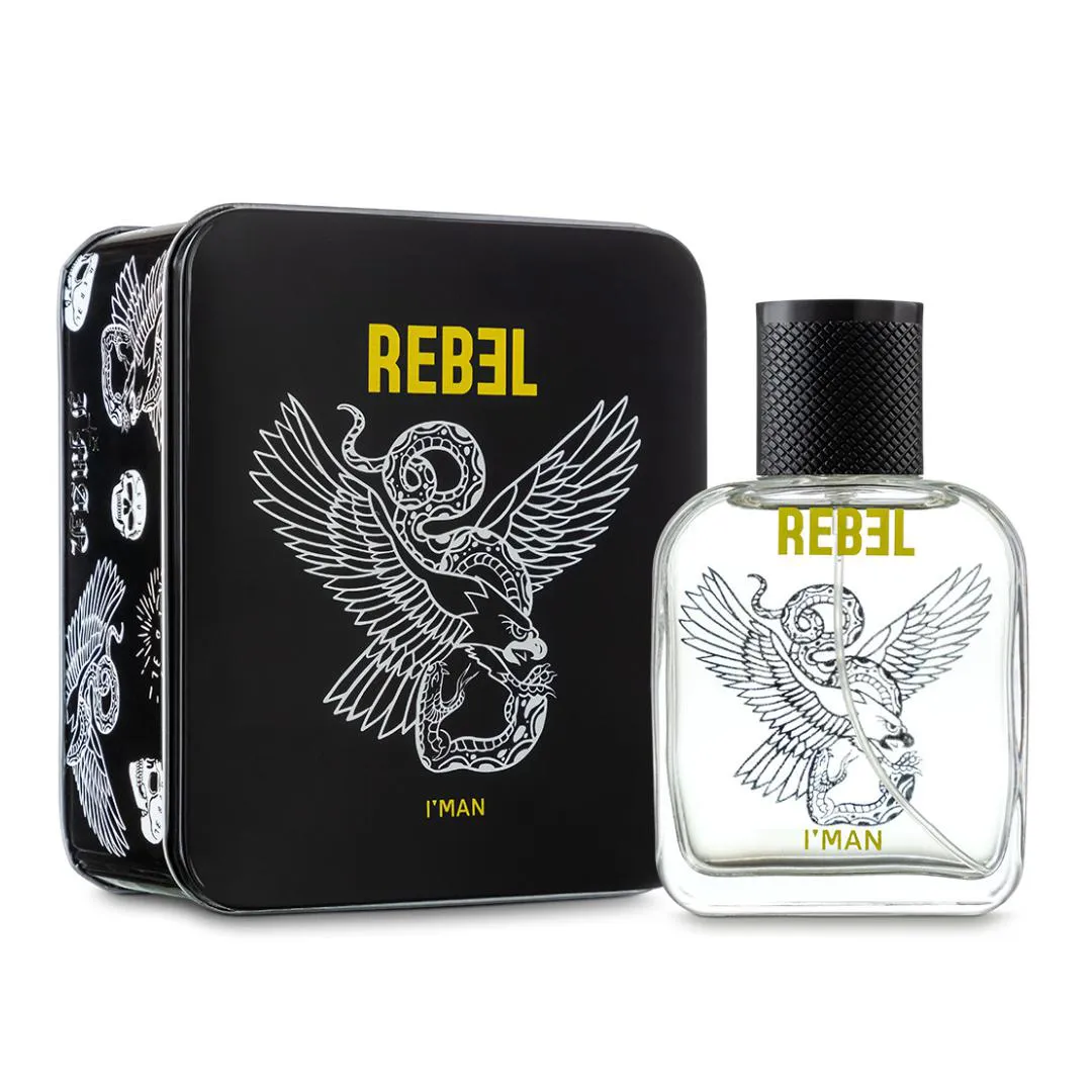 PERFUME COLôNIA MASCULINO REBEL LATA 100ML – CICLO