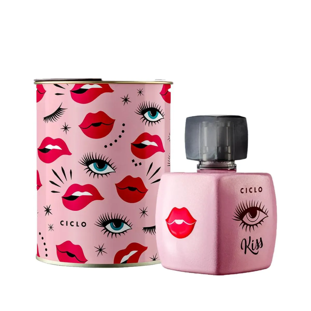 PERFUME KISS FEMININO COLôNIA LATA 100ML – CICLO