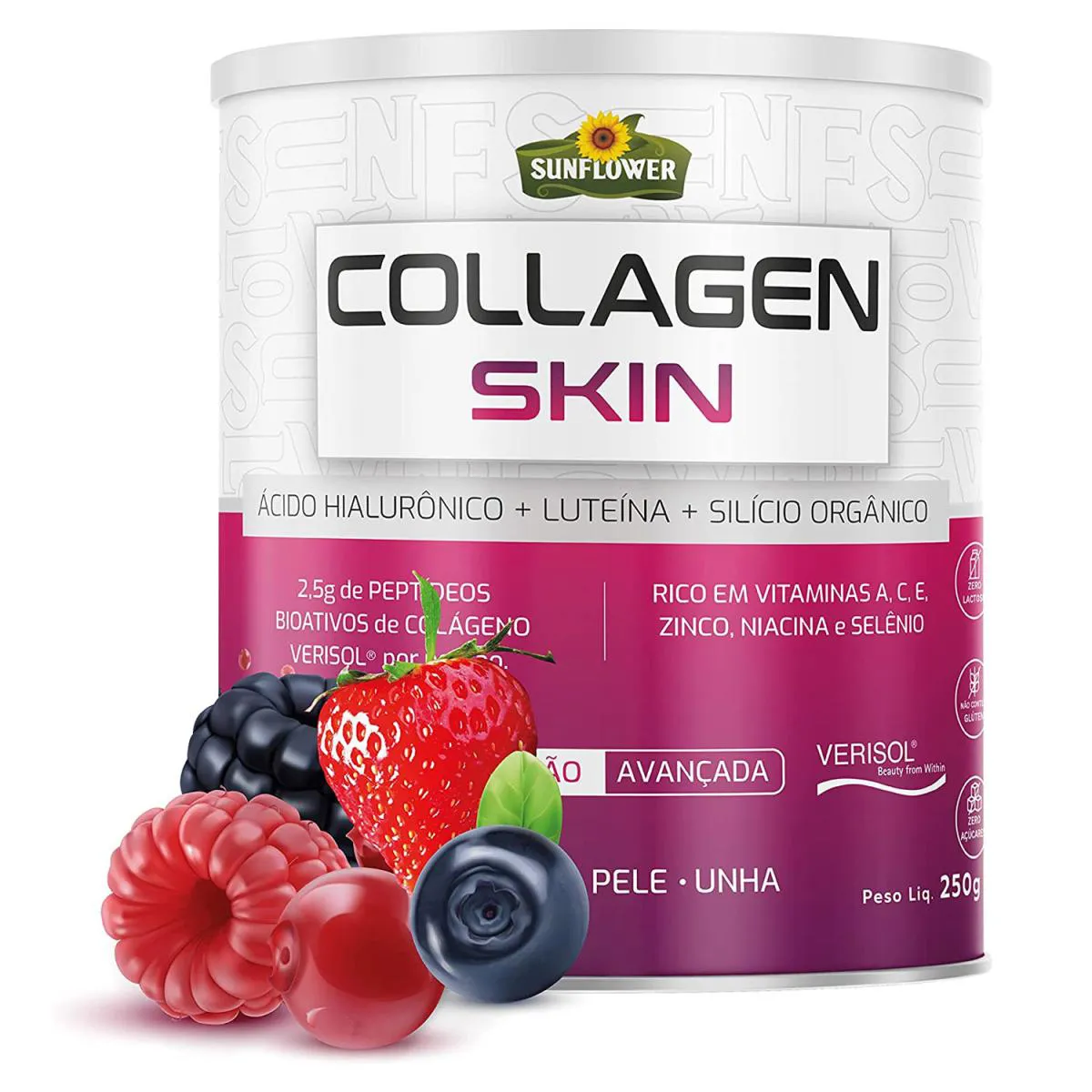 COLáGENO SKIN HIDROLISADO VERISOL + ÁCIDO HIALURôNICO Spring Fusion