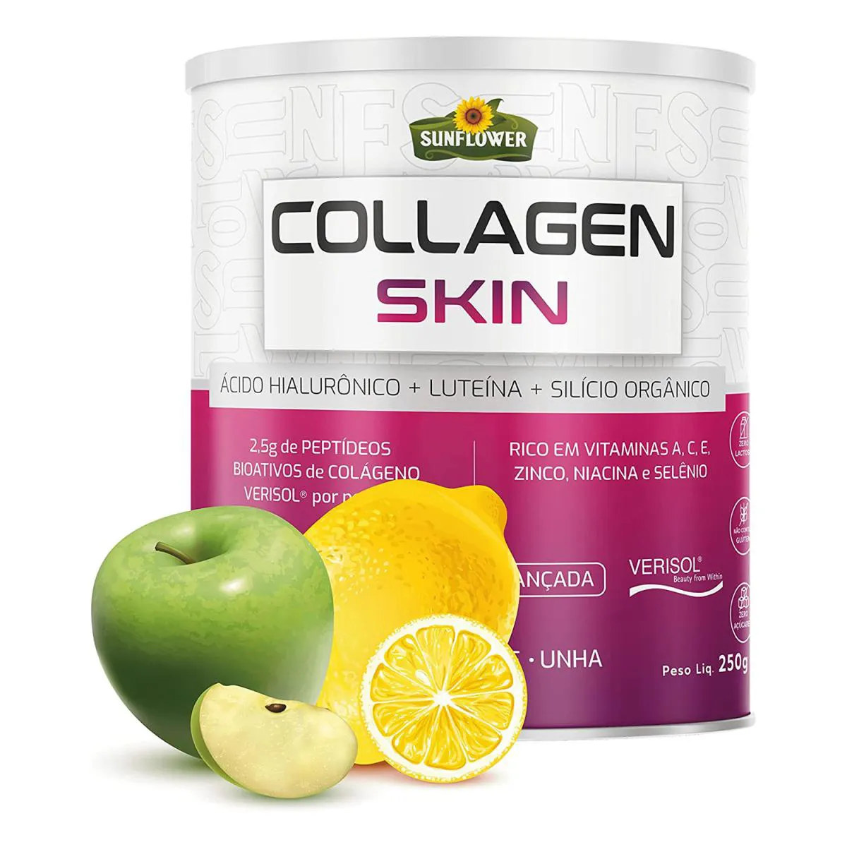 COLáGENO SKIN HIDROLISADO VERISOL + ÁCIDO HIALURôNICO Green Punch