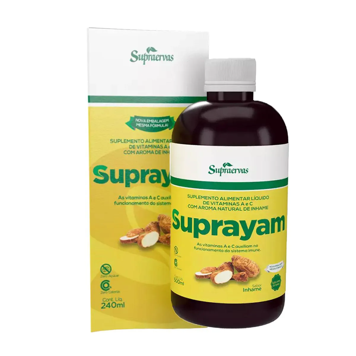 SUPRAYAM SUPLEMENTO DE INHAME COM VITAMINA A E C