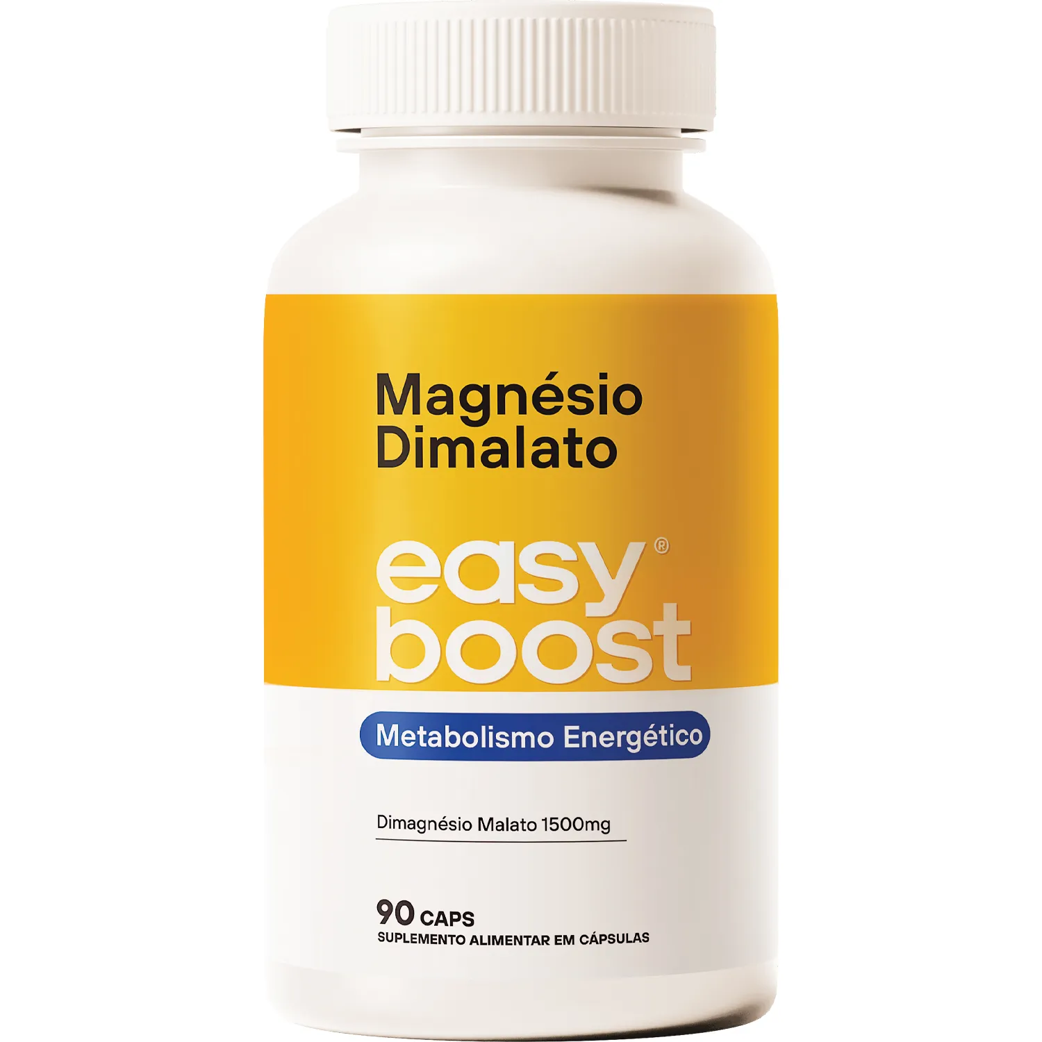 MAGNéSIO DIMALATO 100% EASY BOOST 1500MG 90 CáPSULAS