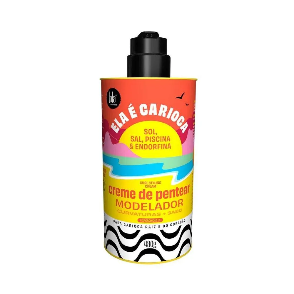 CREME DE PENTEAR LOLA COSMETICS ELA É CARIOCA 3ABC 480GR