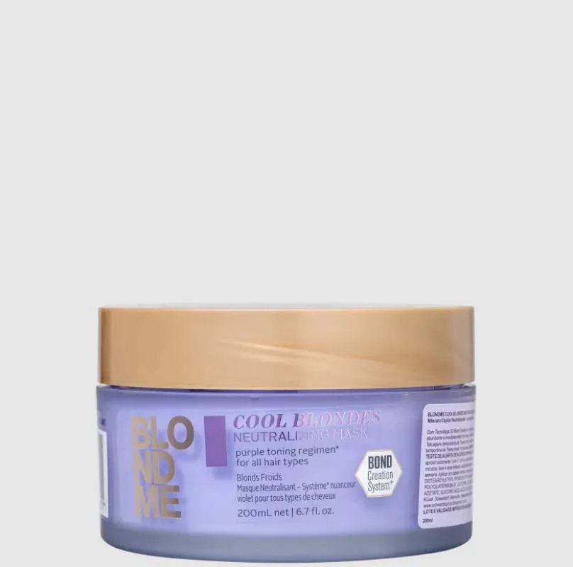 SCHWARZKOPF PROFESSIONAL BLONDME TONE ENHANCING - MASK 200ML