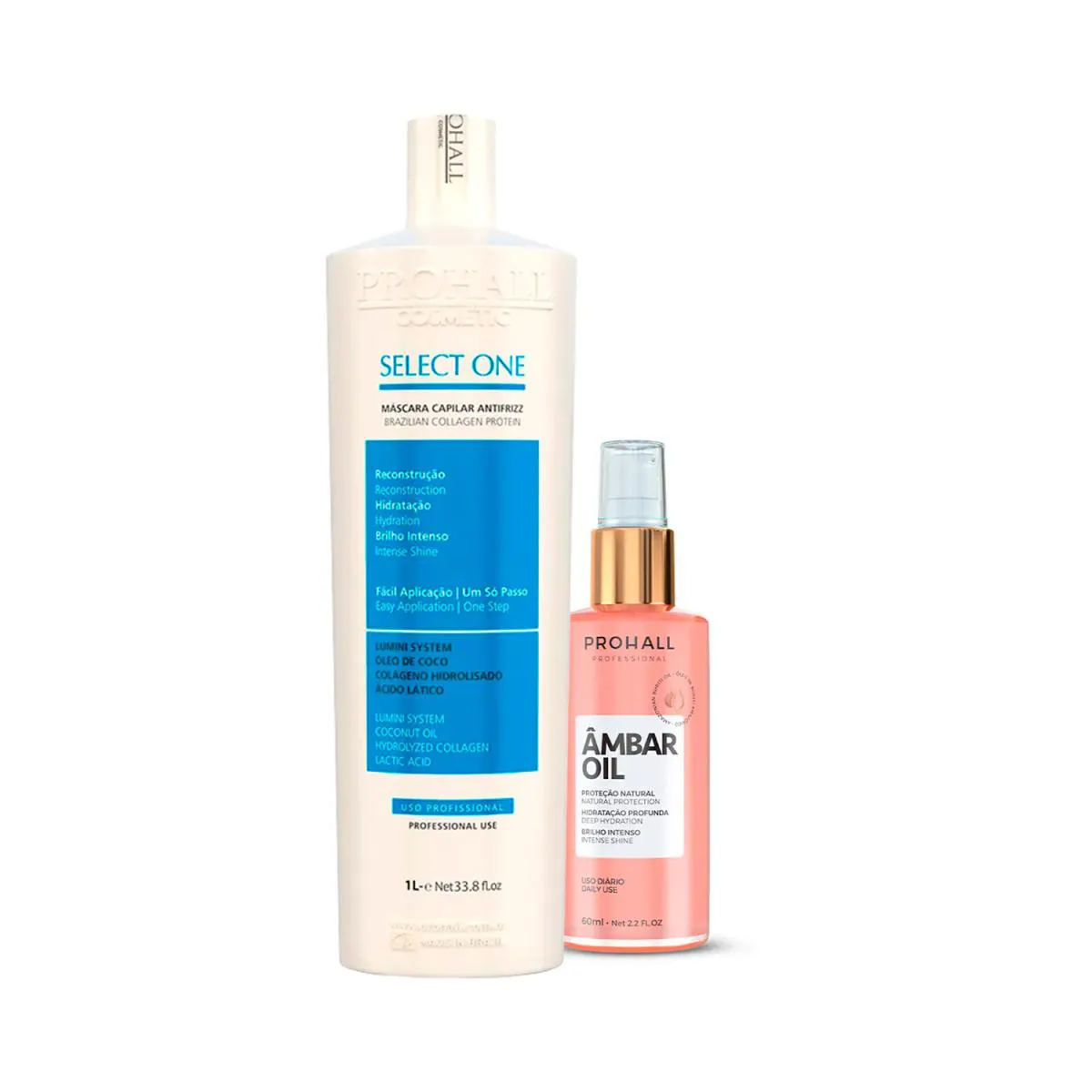 SELECT ONE 1 LITRO ANTIFRIZZ PROHALL + AMBAR OIL 60ML