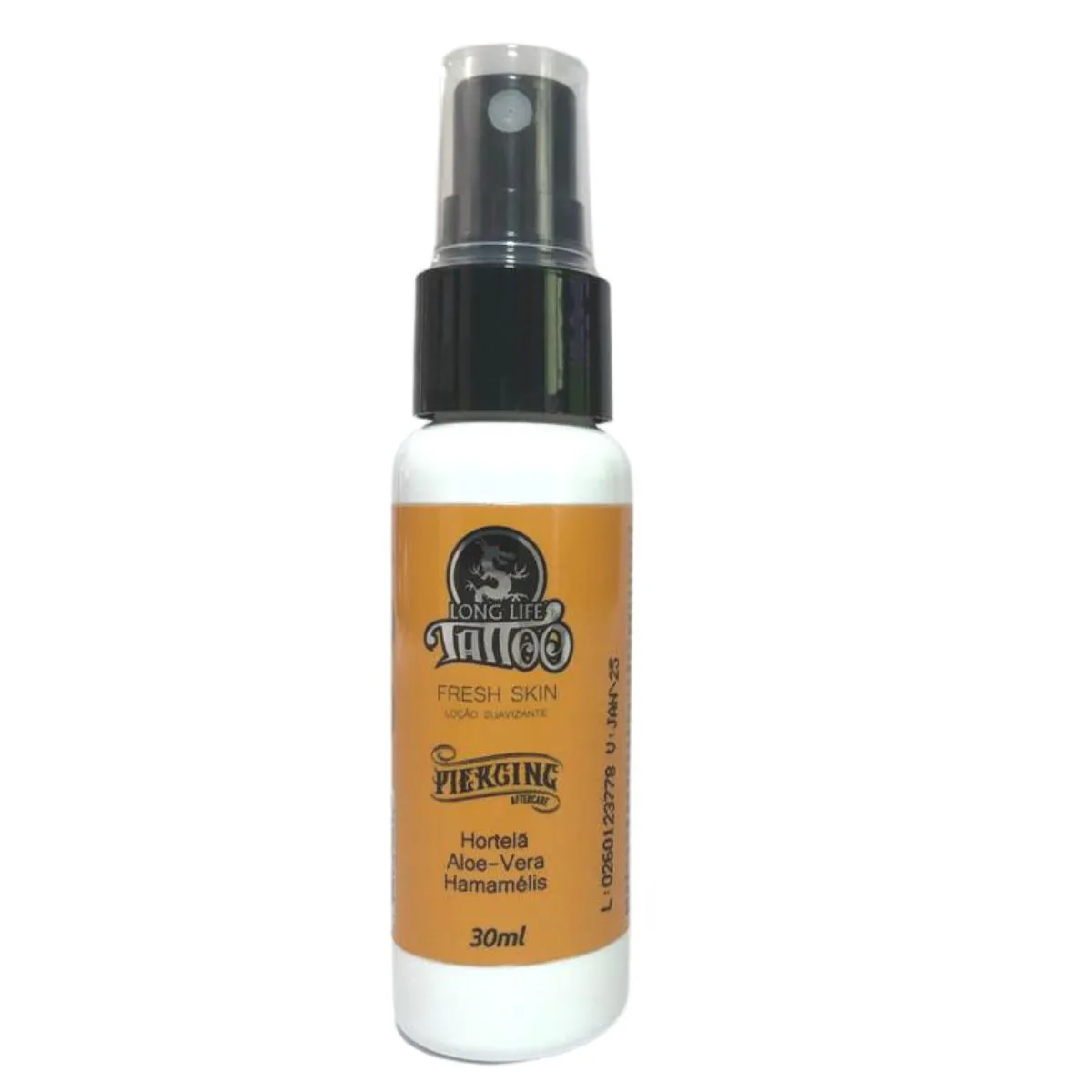 SPRAY VEGAN 30ML HIDRATA A PELE PóS COLOCAçãO DO PIERCING