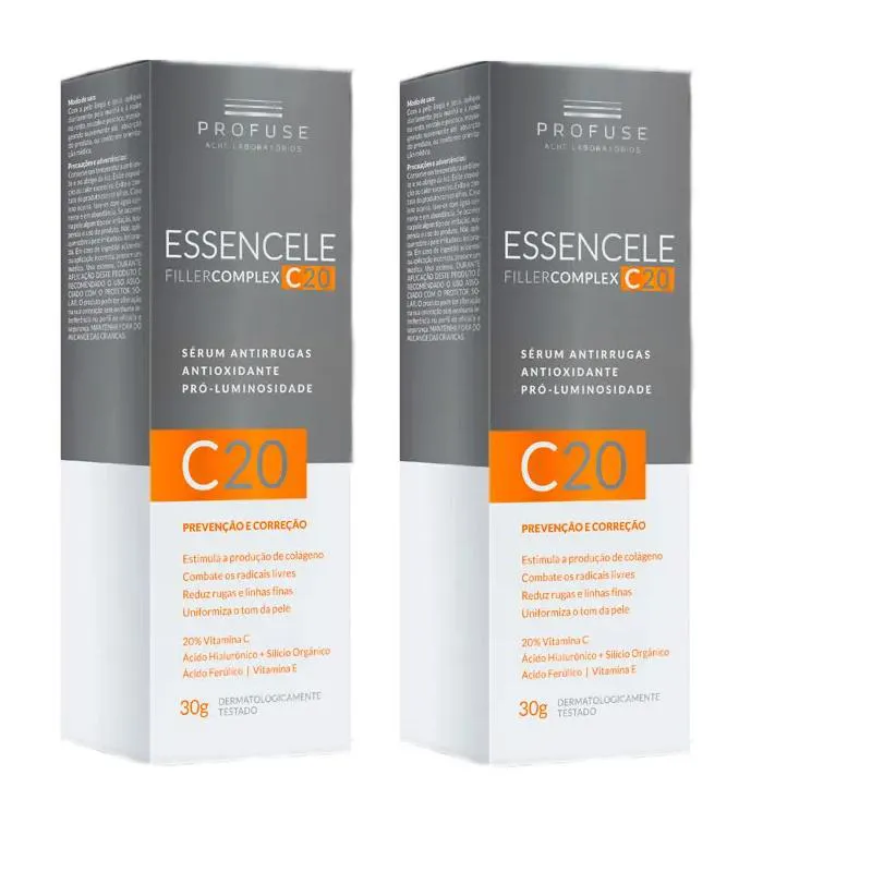 KIT 2 ESSENCELE FILLER COMPLEX C20 SERUM 30G - PROFUSE
