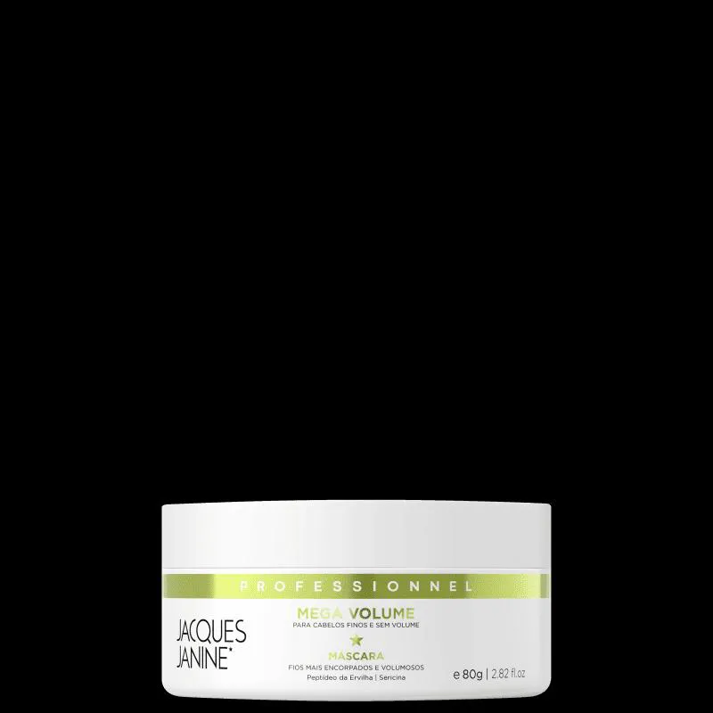 JACQUES JANINE MEGA VOLUME MáSCARA 80G