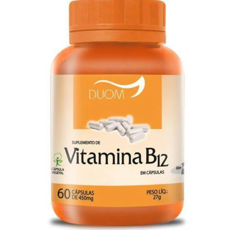 VITAMINA B12 COM 60CAPS – DUOM