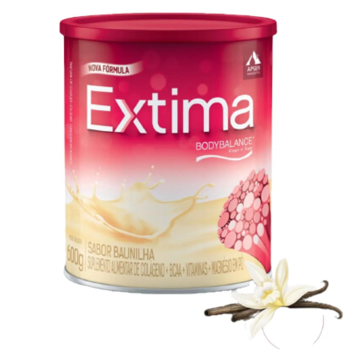 EXTIMA LATA BAUNILHA 600G