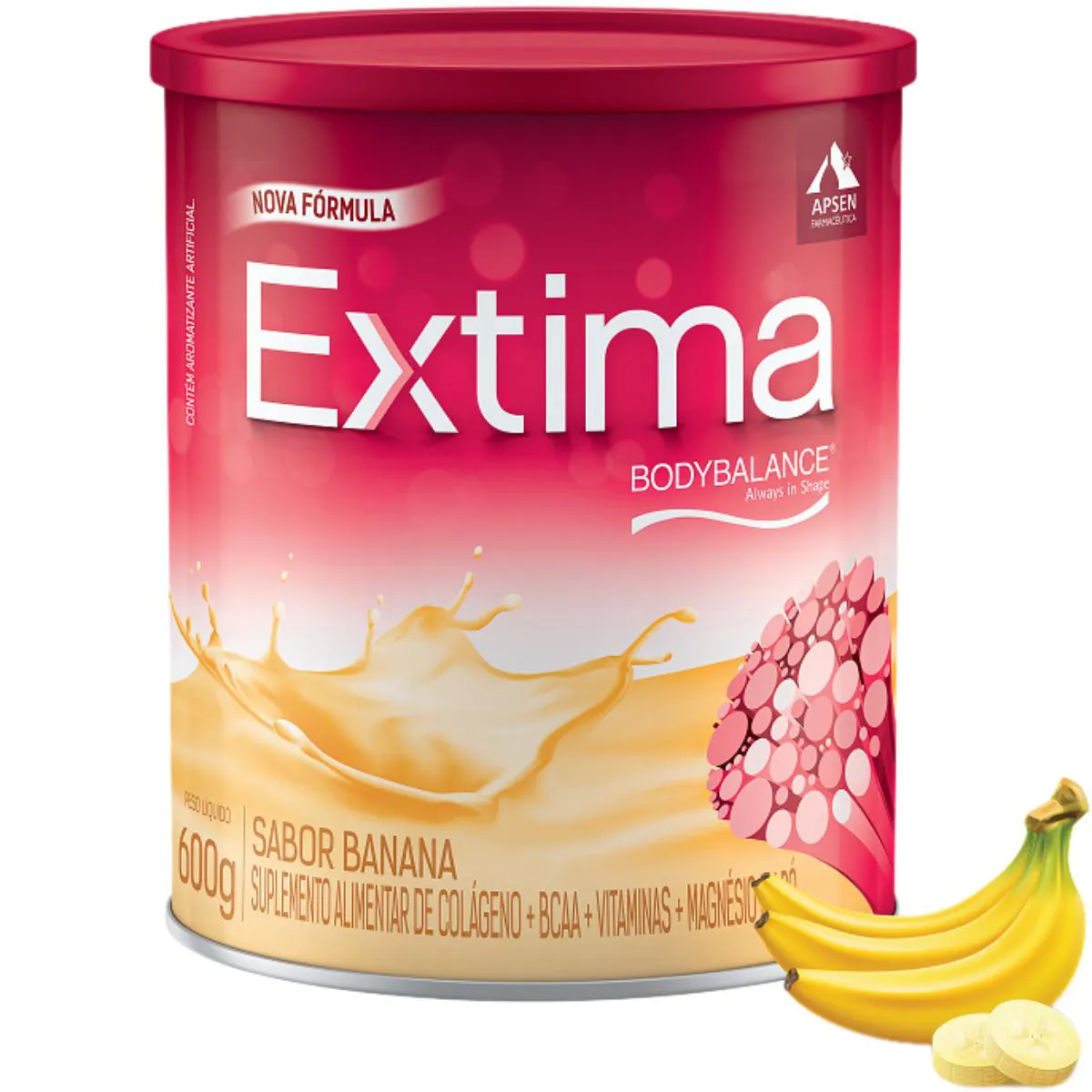 EXTIMA LATA BANANA 600G