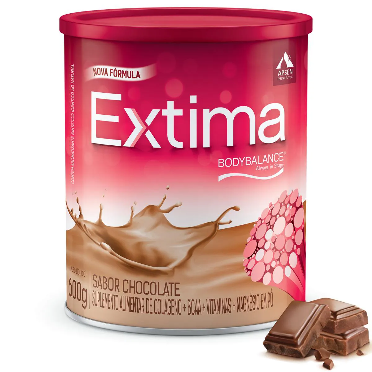 EXTIMA LATA CHOCOLATE 600G