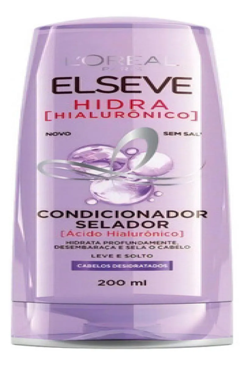 LOREAL PARIS ELSEVE HIDRA HIALURôNICO CONDICIONADOR - 200ML