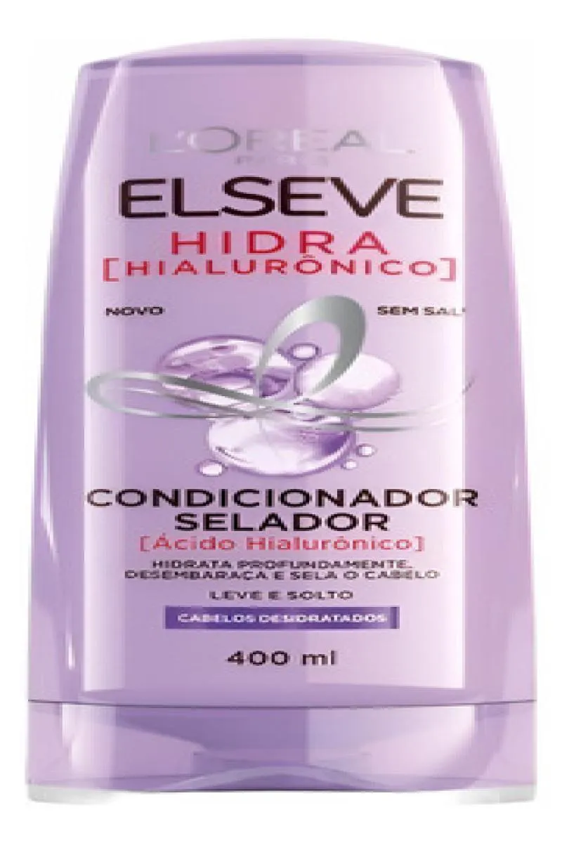 LOREAL ELSEVE HIDRA HIALURôNICO CONDICIONADOR - 400ML