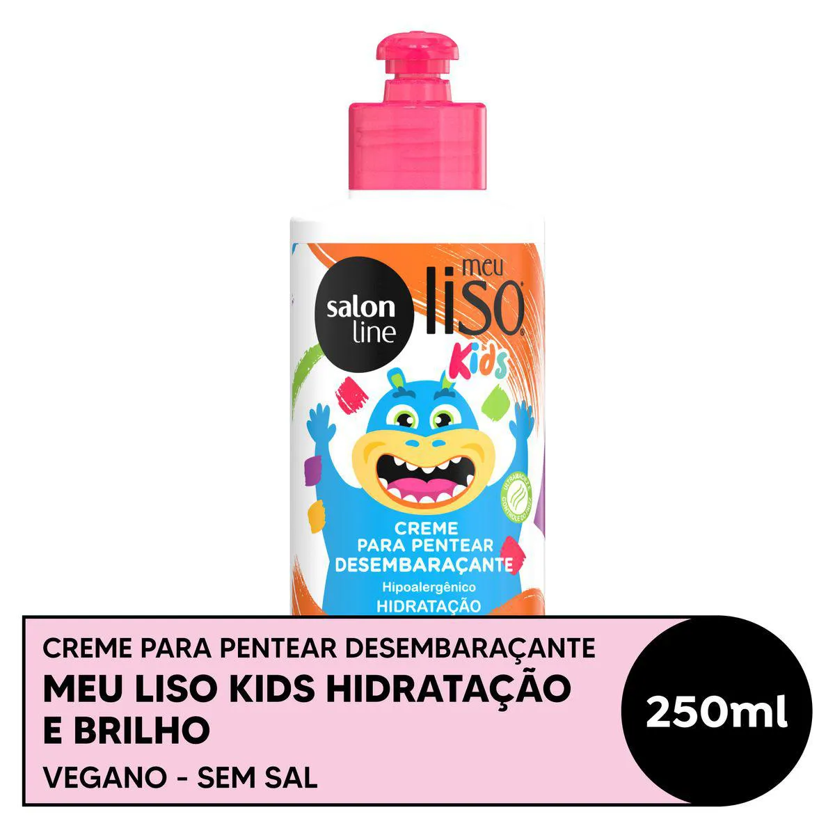 Creme para Pentear Salon Line Meu Lisinho Kids 250ml