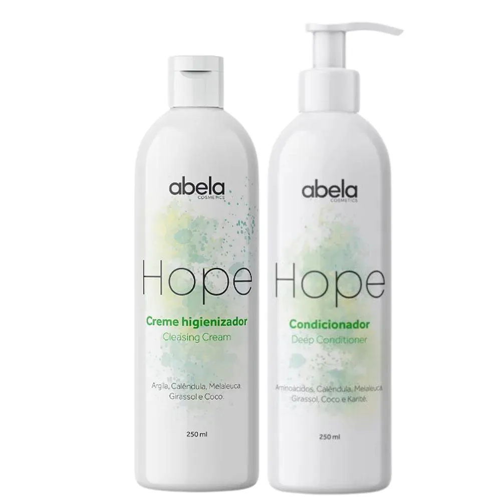 KIT ABELA HOPE SHAMPOO E CONDICIONADOR 250ML