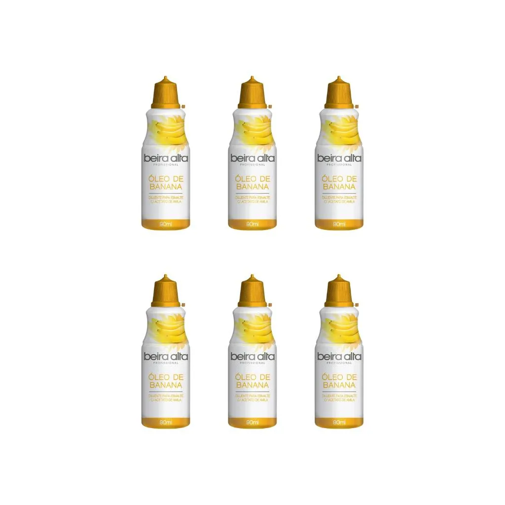 OLEO DE BANANA BEIRA ALTA 90ML-KIT C/6UN