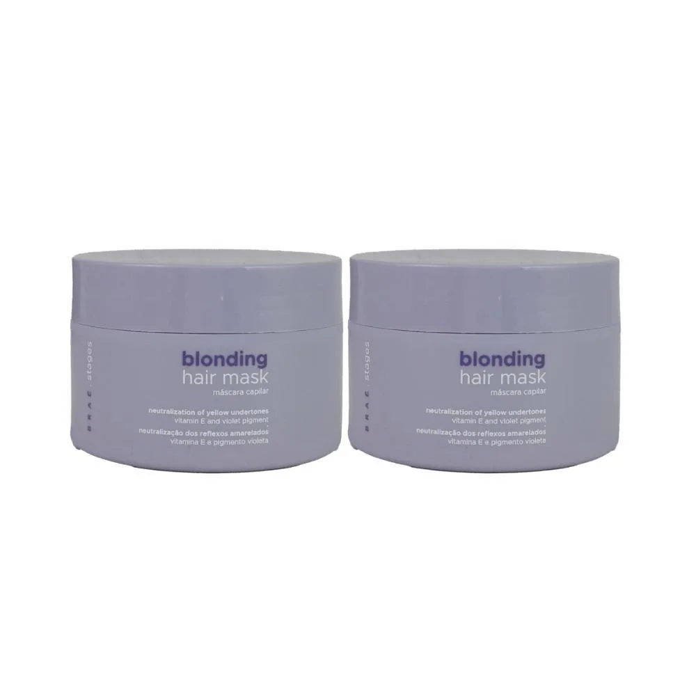 BRAé STAGES BLONDING KIT 2 MáSCARA CAPILAR 200G