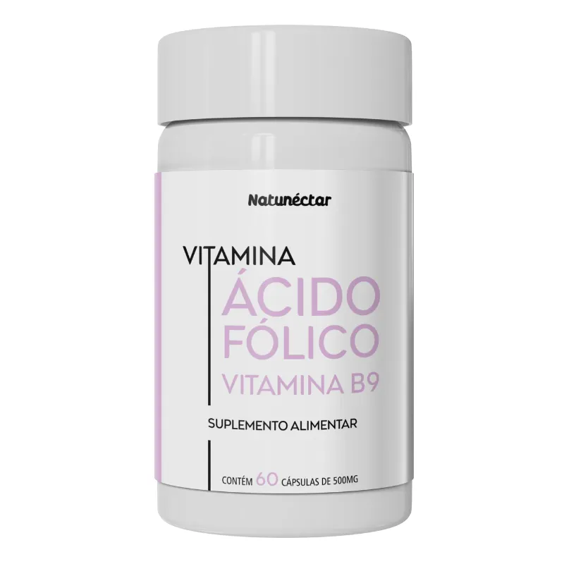 Ácido Fólico Natunéctar 500mg - 60 cápsulas