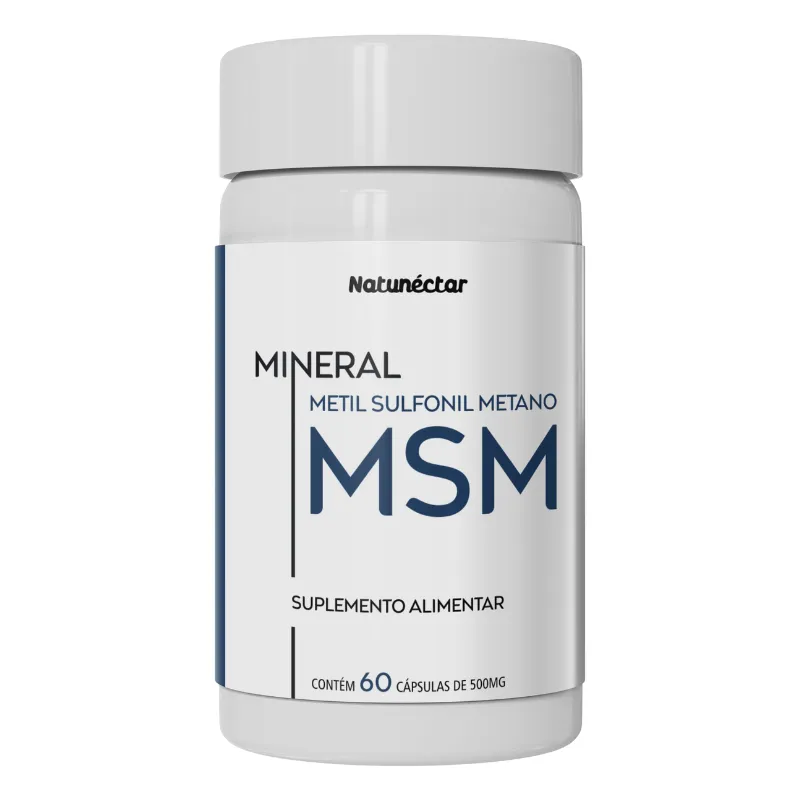 MSM Metilsulfonilmetano 500mg - 60 capsulas
