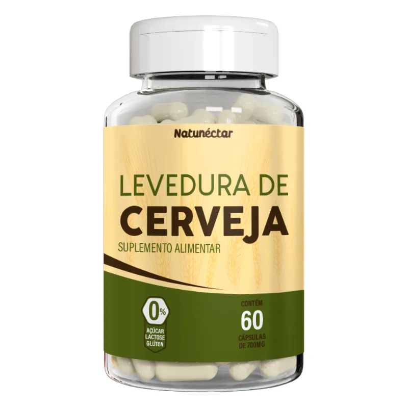 Levedura de Cerveja 60 Cápsulas - Natunéctar