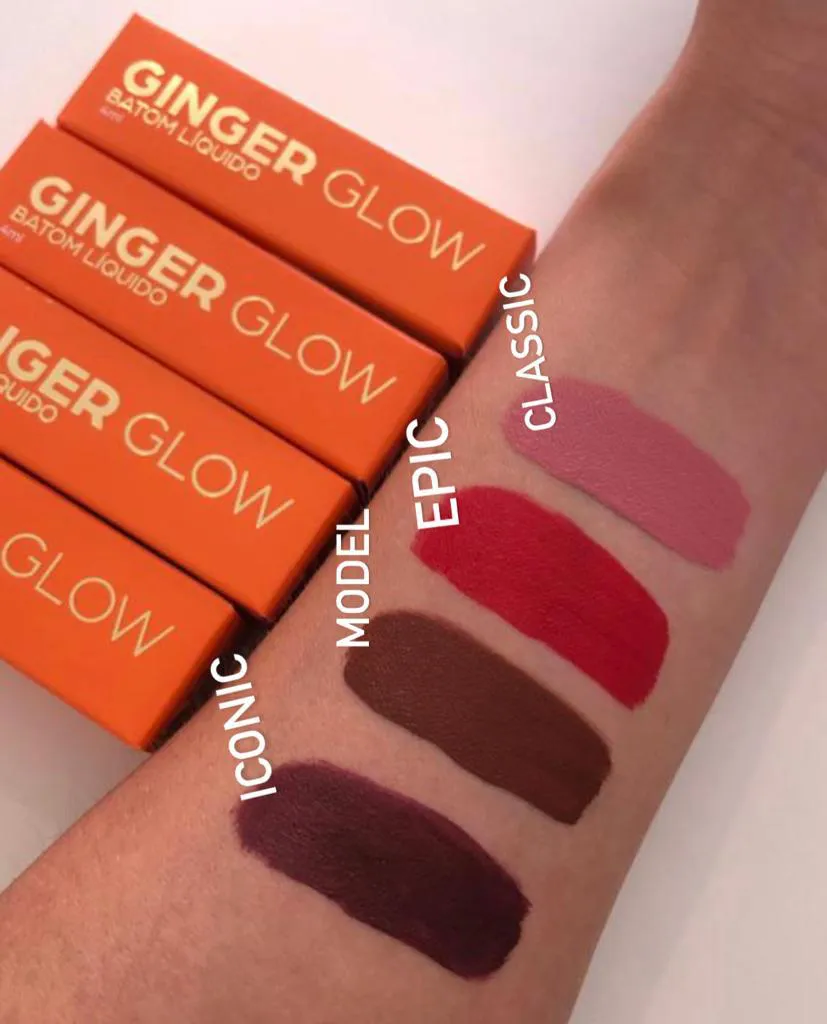 BATOM LIQUIDO GINGER GLOW - MARI MARIA Classic