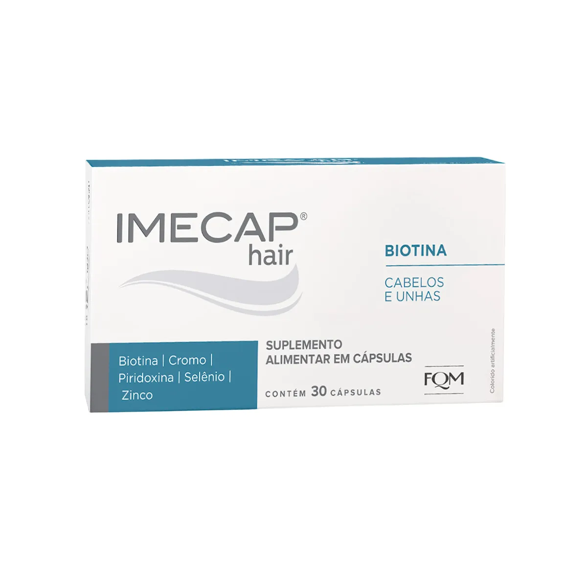 Suplemento Alimentar Imecap Hair Cabelos e Unhas 30 cápsulas