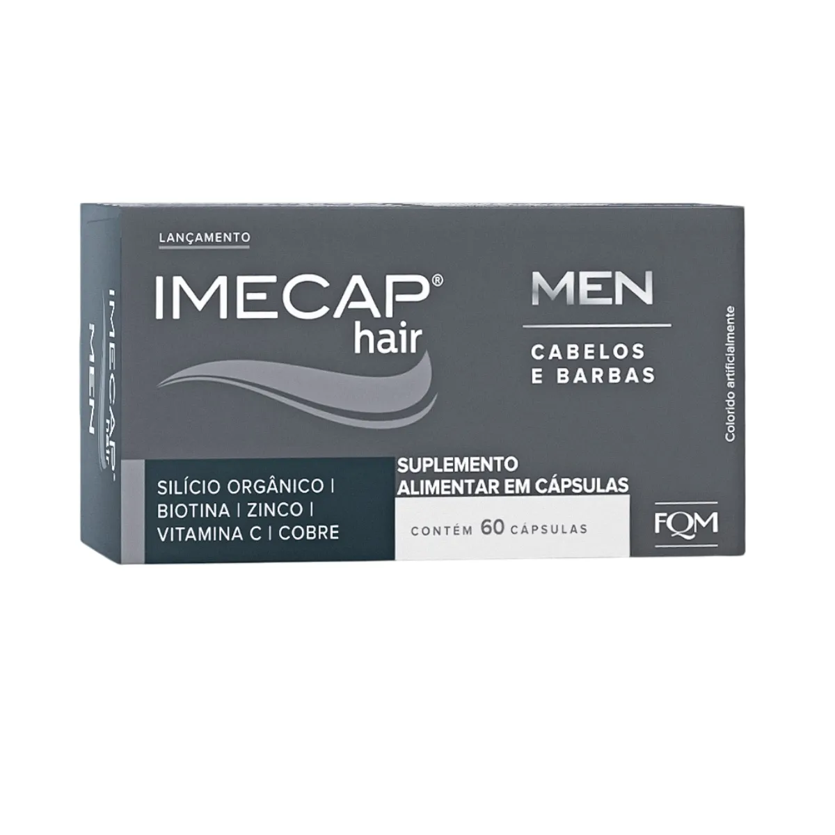 Suplemento Alimentar Imecap Hair Men 60 cápsulas