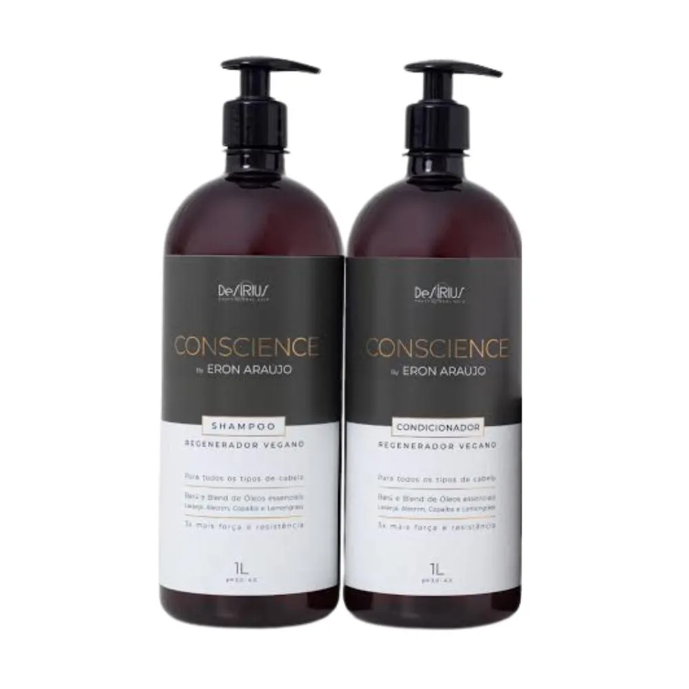 KIT SHAMPOO + CONDICIONADOR CONSCIENCE DE SíRIUS 1000ML