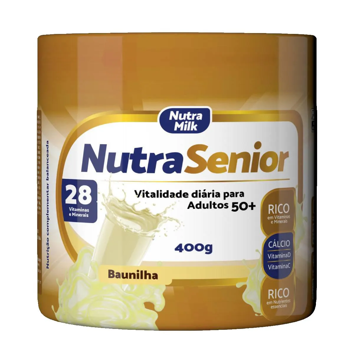 Suplemento Alimentar Nutra Senior 50+ Baunilha 400g