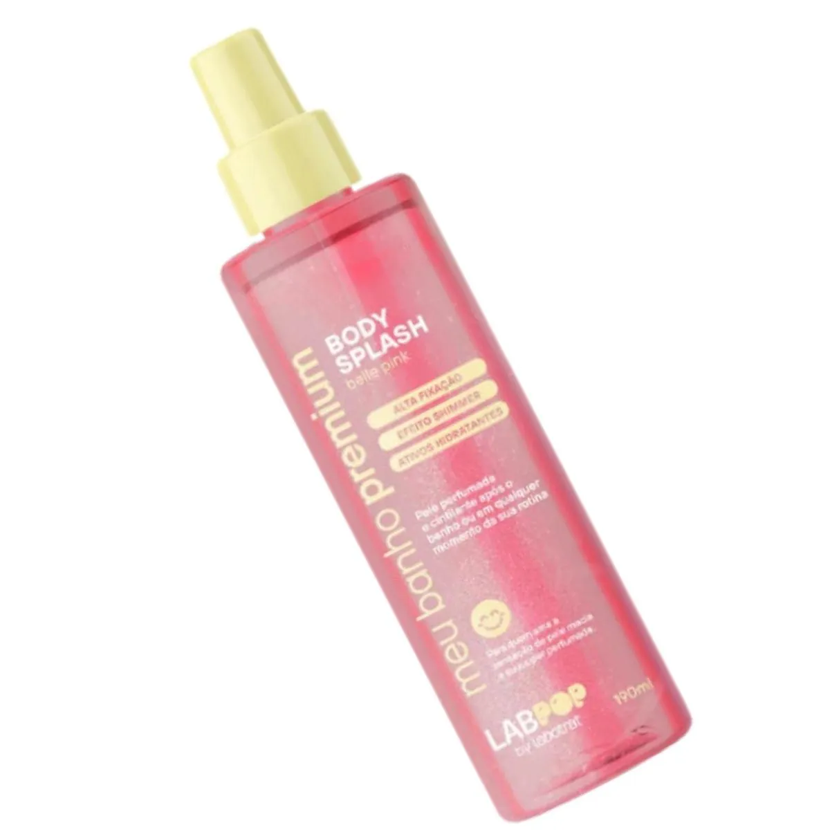 LABOTRAT MEU BANHO PREMIUM BELLE PINK BODY SPLASH 190G
