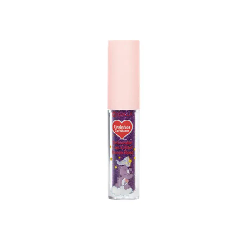 DELINEADOR LíQUIDO GLITTER NUVEM ROSA URSINHOS CARINHOSOS 3,5ML DALLA Dl092504