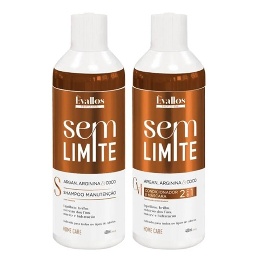 ÉVALLOS PROFES MANUTENçãO SEM LIMITE SHAMP + CONDIC 400ML