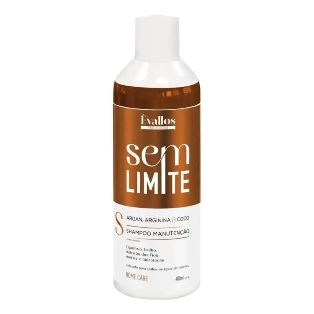 ÉVALLOS PROFISSIONAL SHAMPOO MANUTENçãO SEM LIMITE 400ML