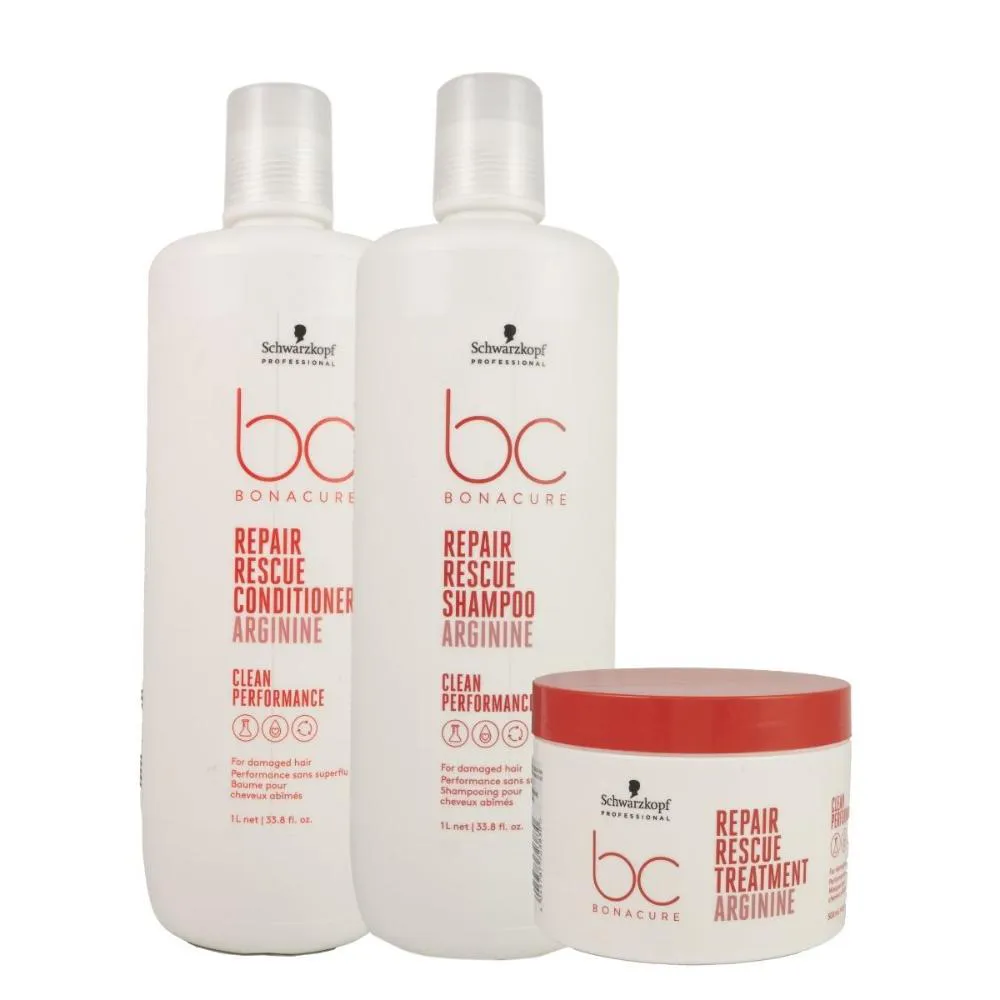 SCHWARZKOPF PROFESSIONAL REPAIR RESCUE KIT (3 PRODUTOS)