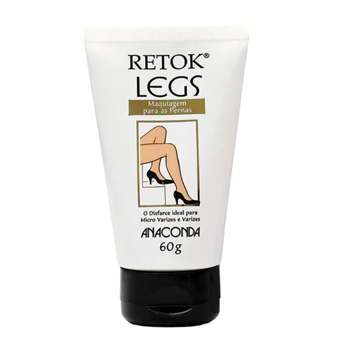 RETOK LEGS MAQUIAGEM PARA AS PERNAS BRONZEADA CLARA 60G ANACONDA