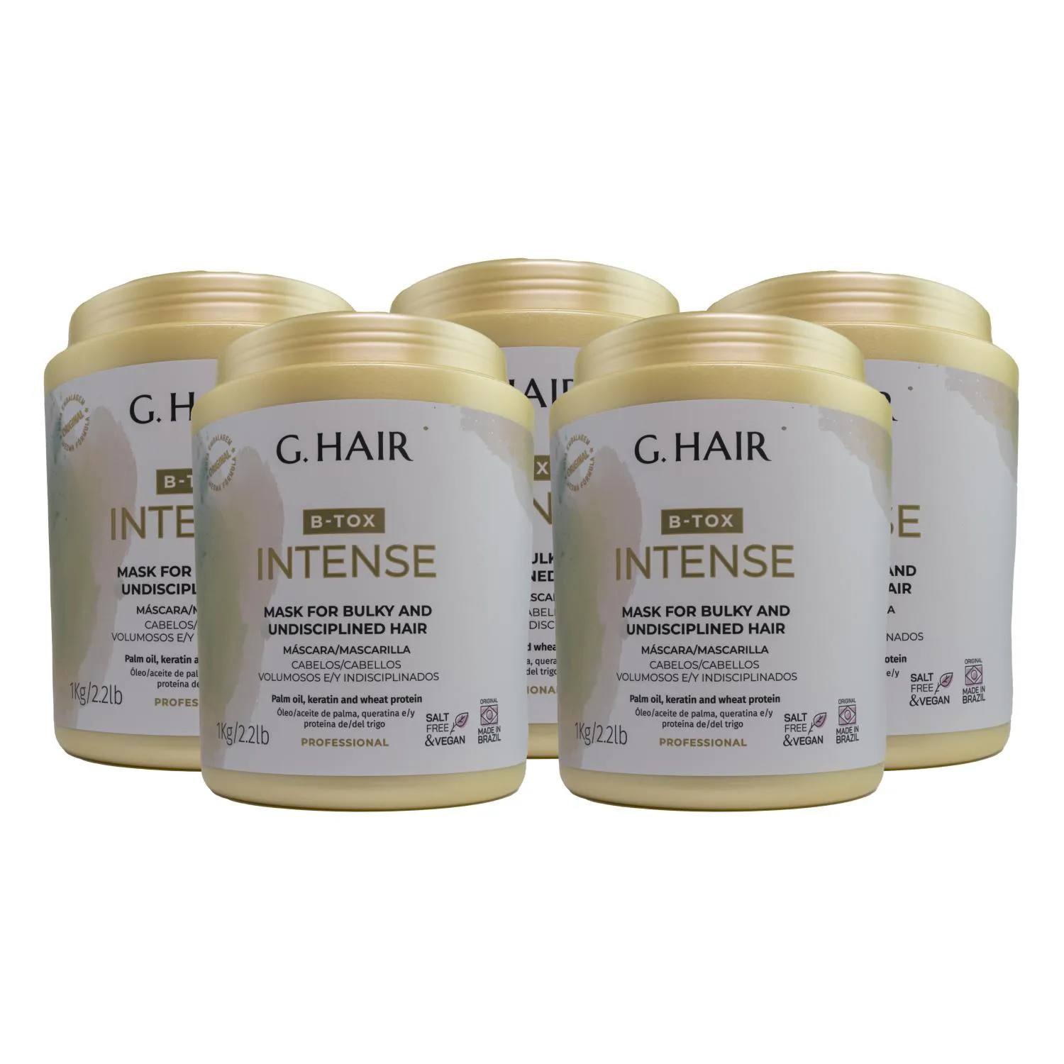 G.HAIR BTX INTENSE KIT 5 MáSCARA 1KG