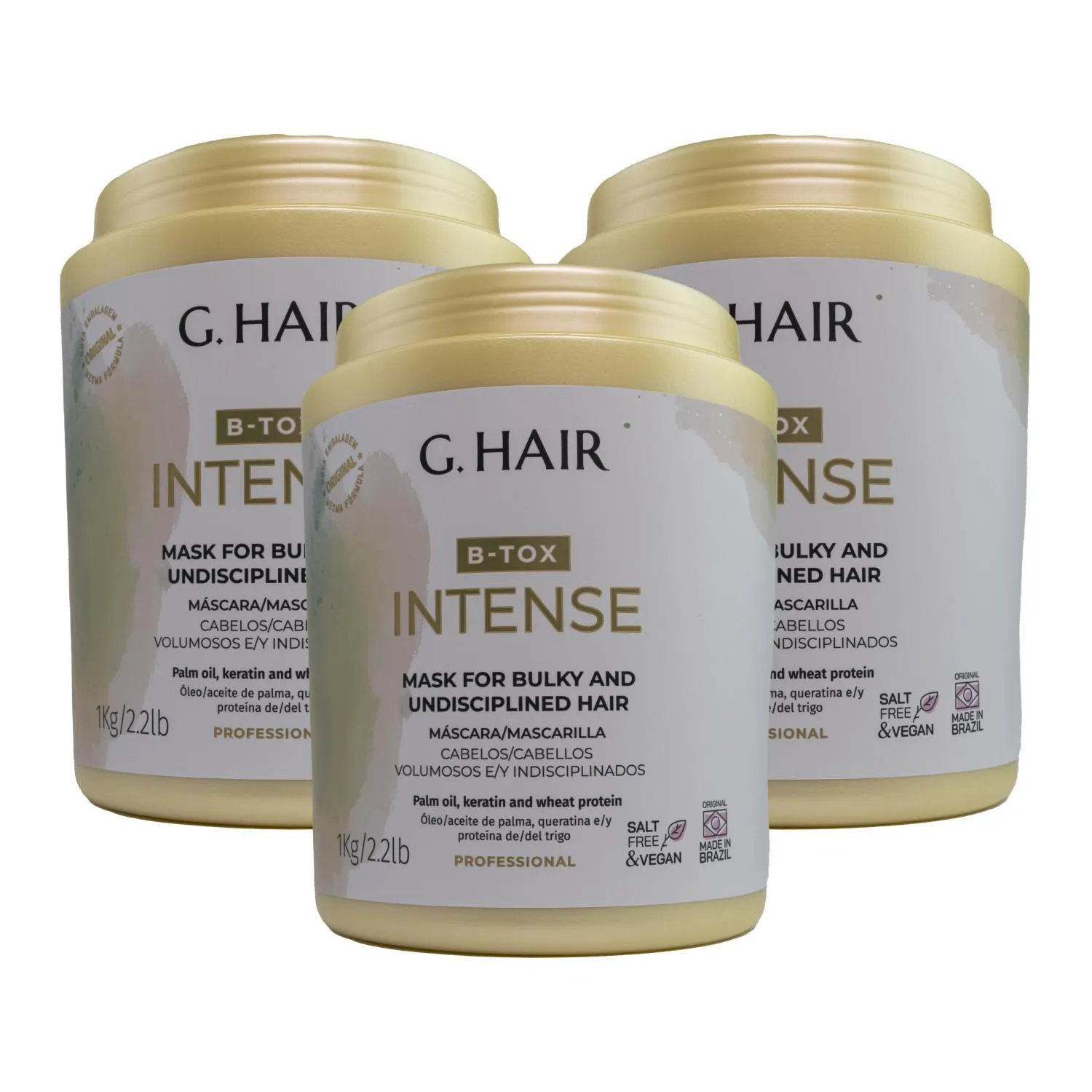 G.HAIR BTX INTENSE KIT 3 MáSCARA 1KG