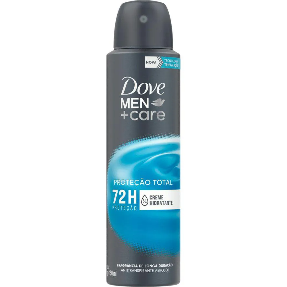 DESODORANTE DOVE AEROSOL MEN CUIDADO TOTAL 150ML