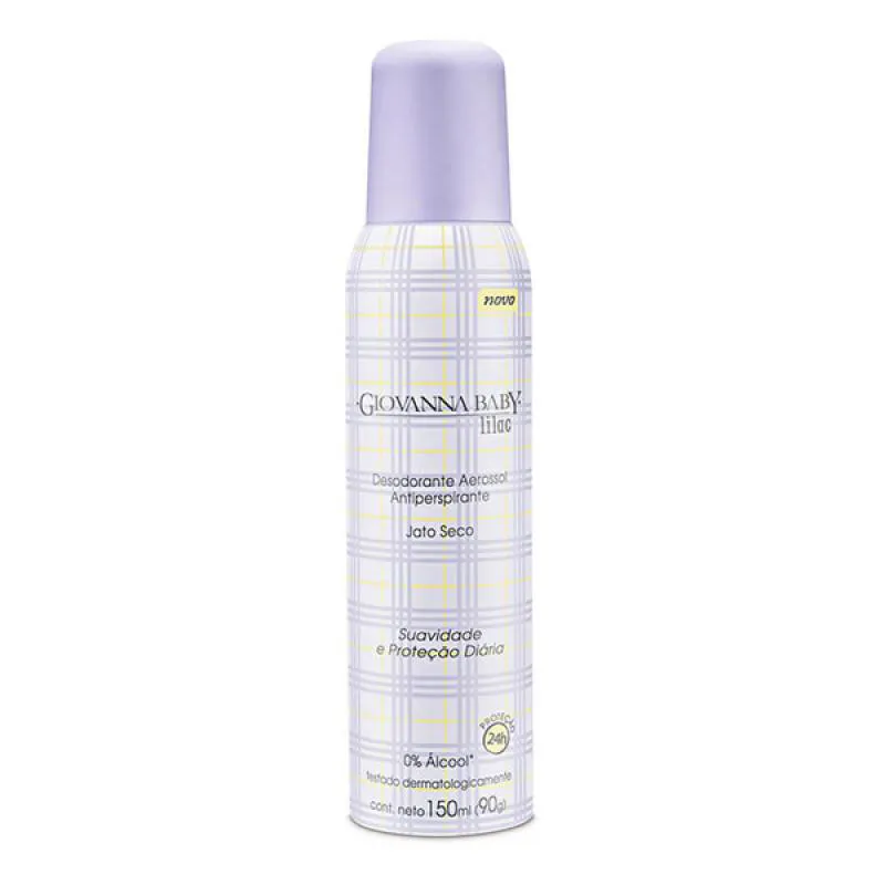 DESODORANTE GIOVANNA BABY AERO LILAC 150ML