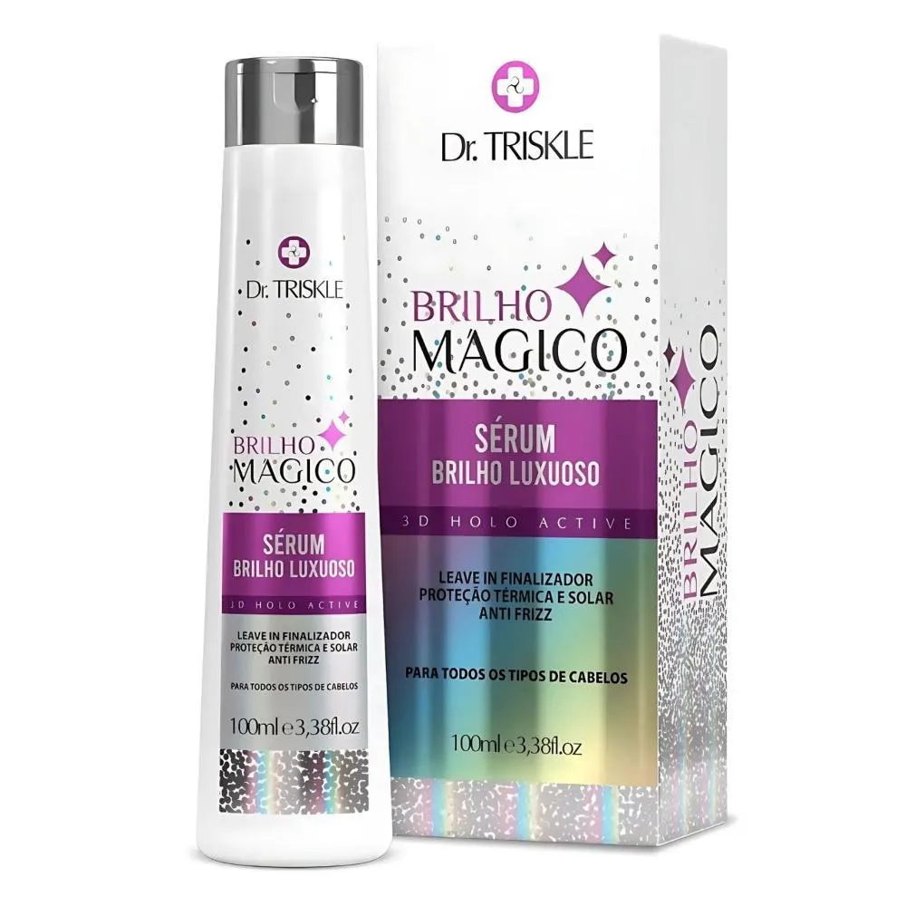 SéRUM LEAVE-IN FINALIZADOR DR TRISKLE BRILHO MáGICO 100ML