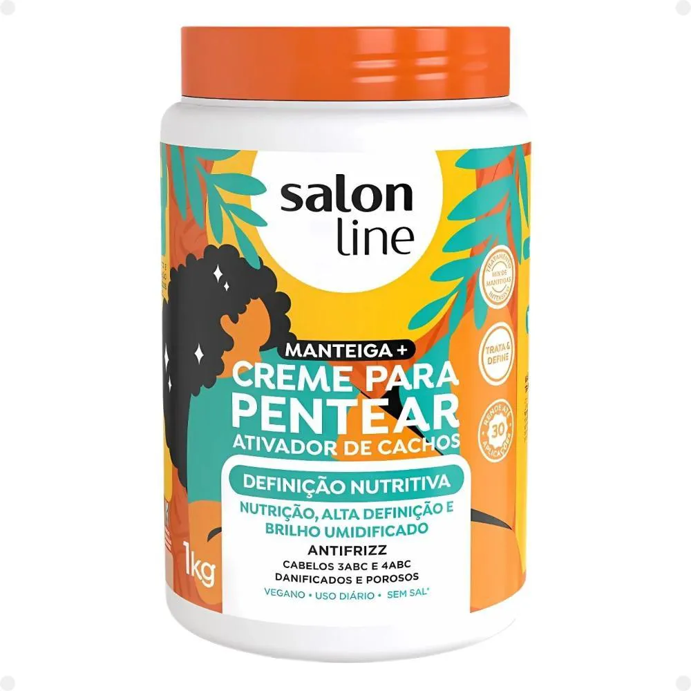 CREME PARA PENTEAR SALON LINE DEFINIçãO NUTRITIVA 1KG