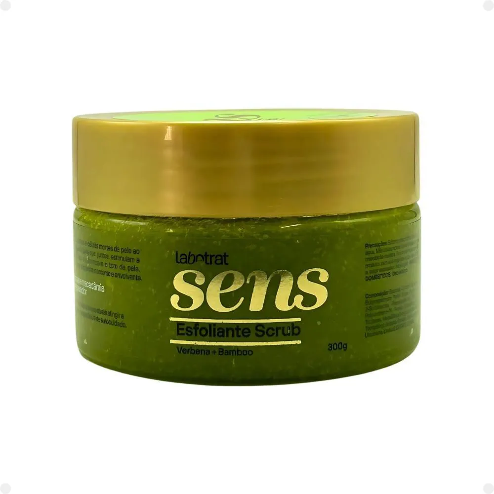 ESFOLIANTE SCRUB LABOTRAT SENS VERBENA + BAMBOO 300G